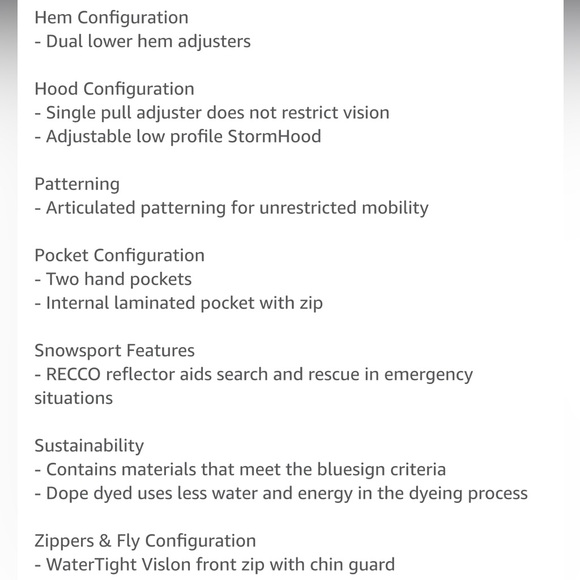 ARC’TERYX Arcteryx Gore Tex Beta Jacket size small NWT - Picture 4 of 9